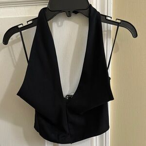 Zara Deep V neck Halter